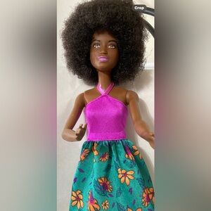 Barbie Fashionistas #59 Doll African American Model TROPI-CUTIE - Year 2016